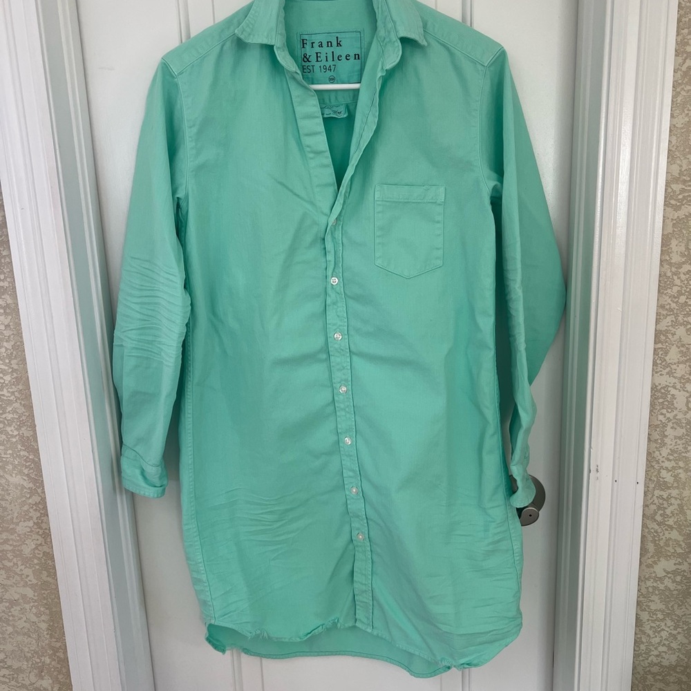 Frank & Eileen Mary Button Down Shirtdress